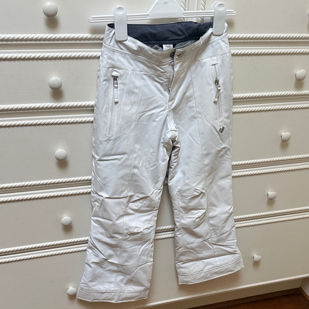 Obermeyer Girls/Teen White Snow Pants